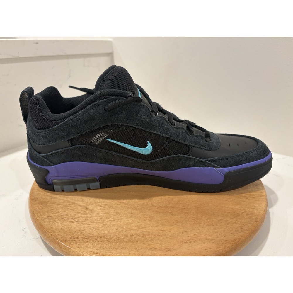 Nike SB Air Max Ishod Wair Black Grape Persian Violet FB2393-003 Men Size 11 New - Picture 10 of 12